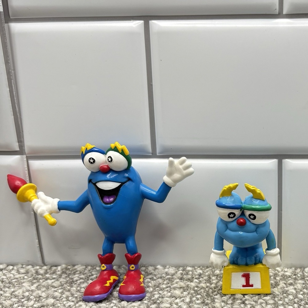 Atlanta Georgia Olympics Izzy Figures VTG Plastic Collectibles Torch Stadium